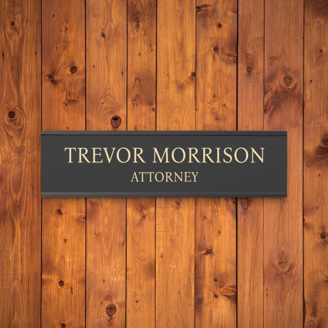 Professional Custom Name Plate Office Door Sign (Creator Uploaded)