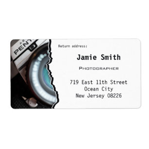  Professional Custom Photo Return Address  Label