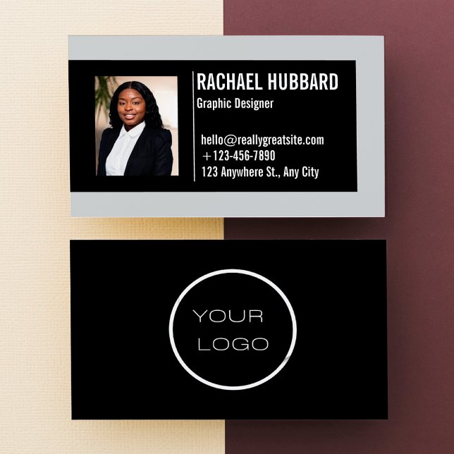  Professional Custom Picture Modern Minimalist  Business Card (Creator Uploaded)