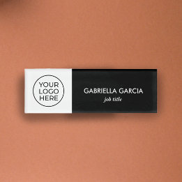 Professional Custom Professional Logo Employee Name Tag