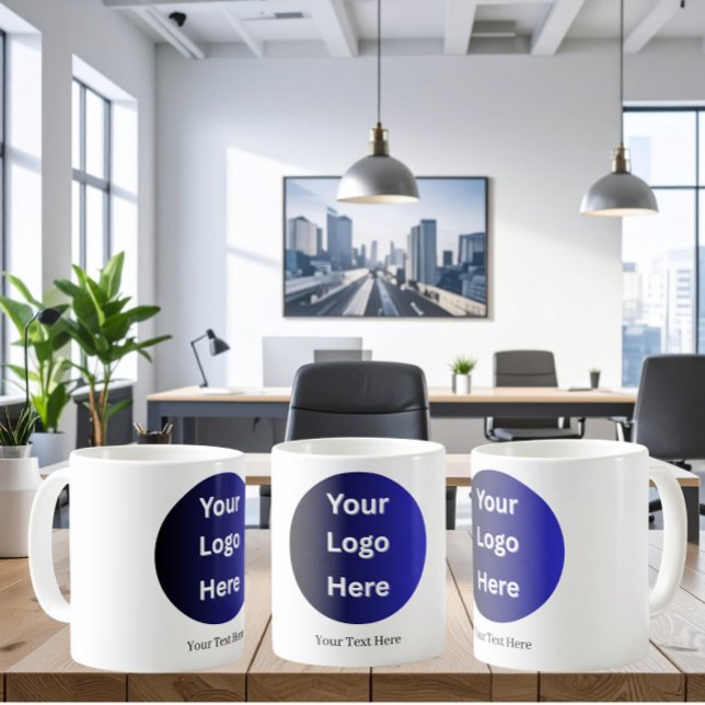 Professional Custom Text Logo Coffee Mug (Creator Uploaded)