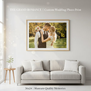 Professional Custom Wedding Photo Enlargement
