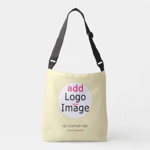 Professional Customisable Business Vanilla Hue Crossbody Bag