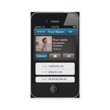 Professional Customisable iPhone card