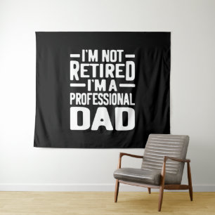 Professional Dad Retirement Gift Tapestry