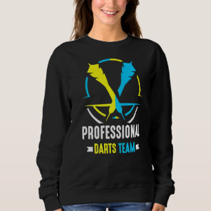 Professional Darts Team Squad Dart Crew Sweatshirt