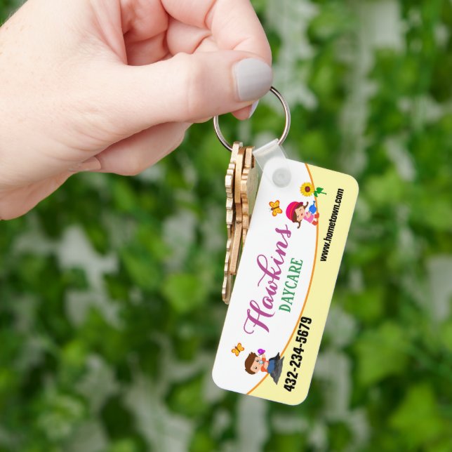 Professional Daycare Business Key Ring (Hand)