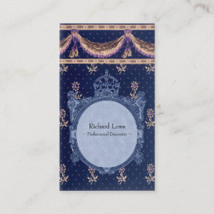 Professional Decorator - Vintage Wallpaper Business Card