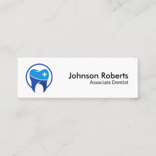 Professional Dental clinic  dentist minimal Mini Business Card