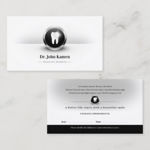 Professional Dental   Dentist Appointment Card