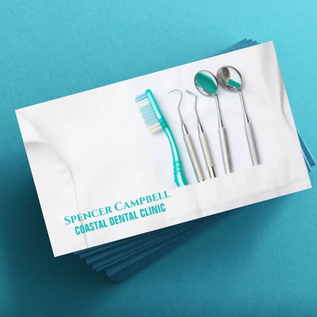Professional Dental Office Supplies Dentist  Business Card (Professional Dental Office Supplies Dentist Business Card)