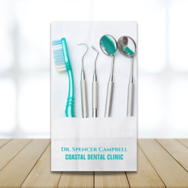 Professional Dental Office Supplies Dentist  Business Card (Professional Dental Office Supplies Dentist Business Card)