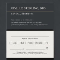 Professional Dentist Appointment Reminder