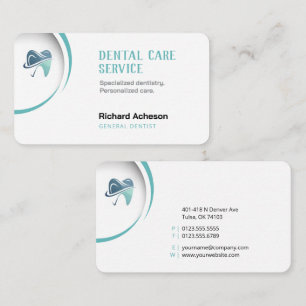 Professional Dentist   Dental Care Service Business Card