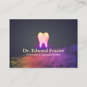 Professional Dentist Dental Clinic Rose Gold Tooth Appointment Card