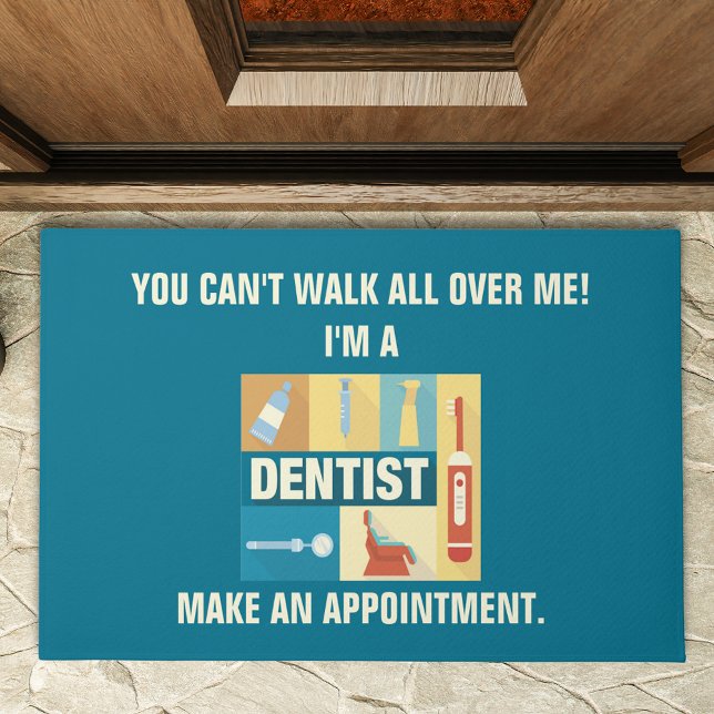 Professional Dentist Iconic Designed Doormat (Creator Uploaded)