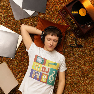 Professional Disc Jockey Iconic Designed T-Shirt