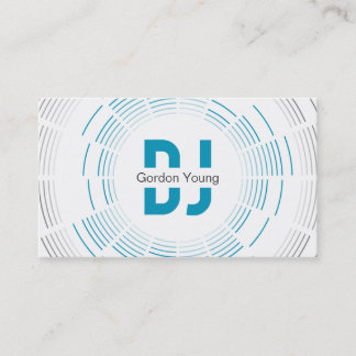 Professional DJ Business Card