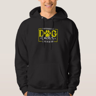 Professional Dog Catcher Aco Animal Control Office Hoodie