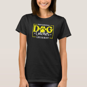 Professional Dog Catcher Aco Animal Control Office T-Shirt