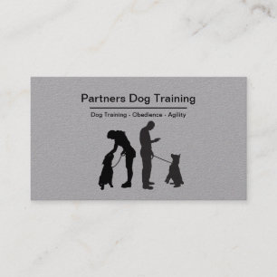 Professional Dog Training Services Business Card