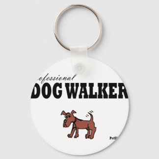 Professional Dog Walker Key Ring
