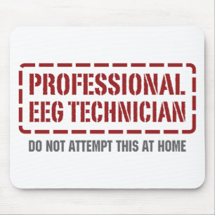 Professional EEG Technician Mouse Pad
