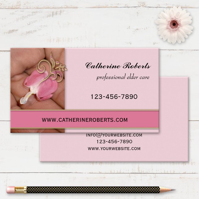 Professional Elder Care Business Card (Creator Uploaded)