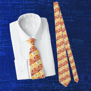 Professional Electrician Iconic Small Designed Tie