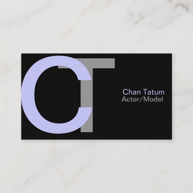 Professional elegant business cards (Front)