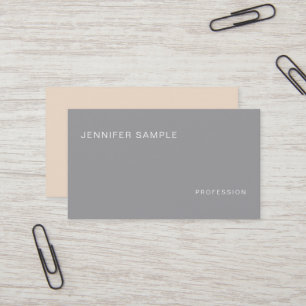 Professional Elegant Colours Modern Stylish Design Business Card