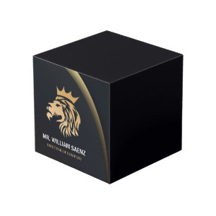 Professional Elegant Lion Logo Cube