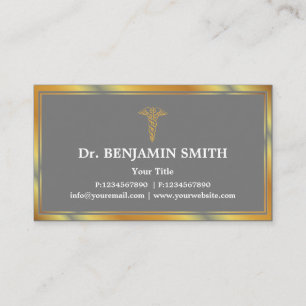 Professional Elegant Medical Care Appointment Card