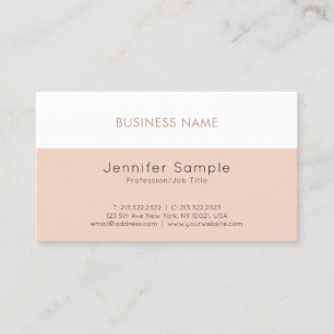 Professional Elegant Minimal Design Modern Luxury Business Card