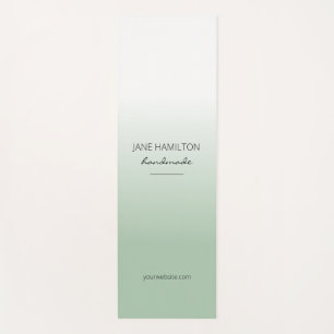 Professional Elegant Mint Green Exercise Mat