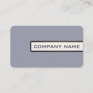 Professional Elegant Modern Manatee Minimalist Business Card