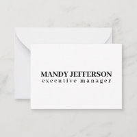 Professional elegant modern minimalist add name