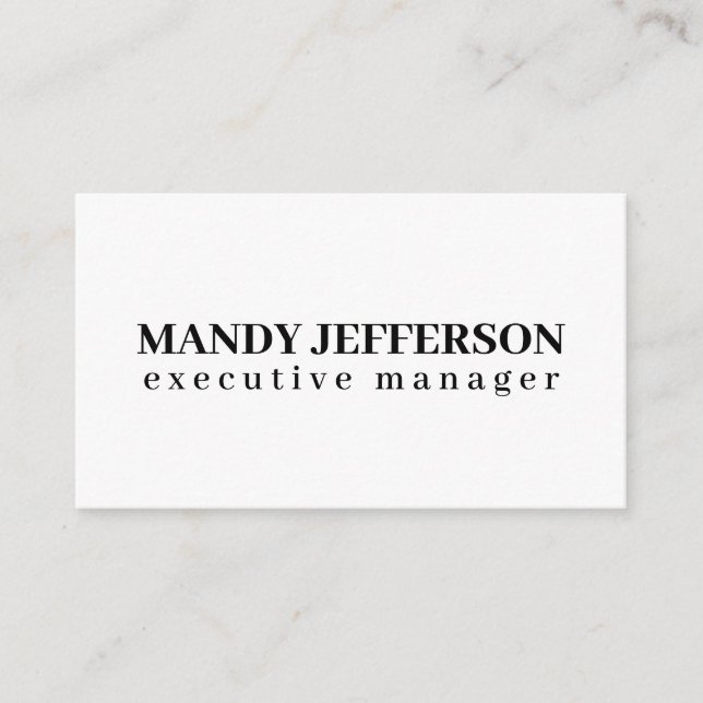 Professional elegant modern minimalist add name enclosure card (Front)