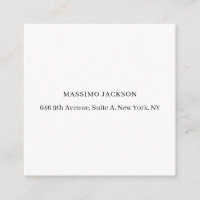 Professional elegant modern minimalist add name