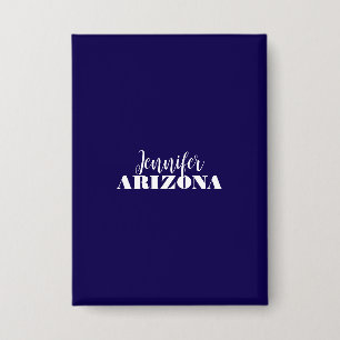 Professional elegant modern minimalist dark blue