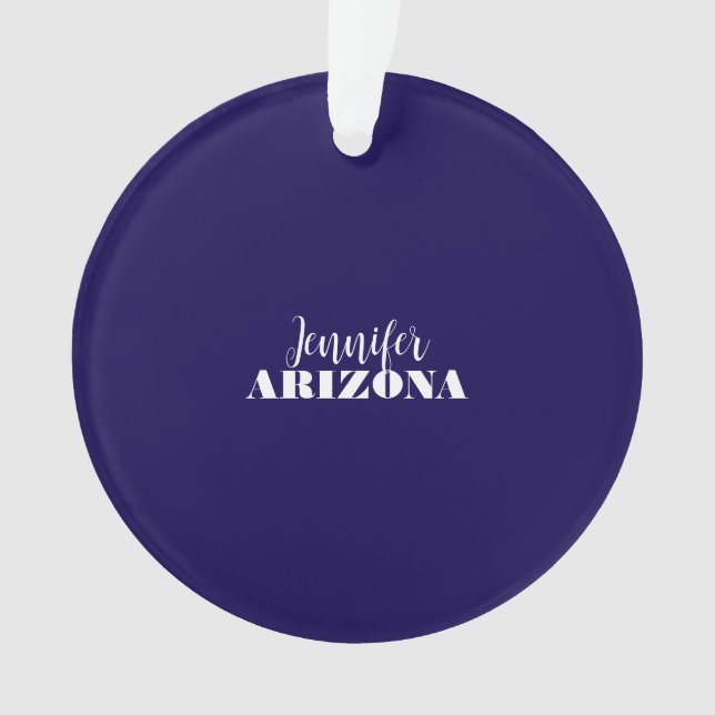 Professional elegant modern minimalist dark blue ornament (Front)