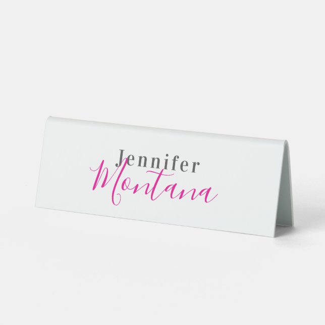 Professional elegant modern minimalist name (Front)