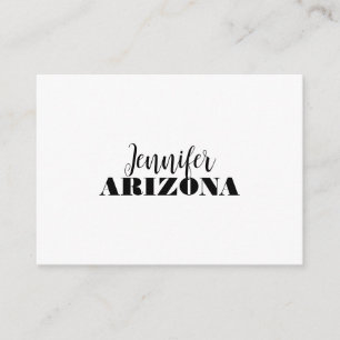 Professional elegant modern minimalist plain enclosure card