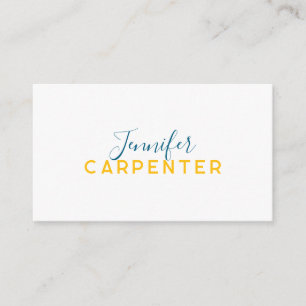 Professional elegant modern minimalist plain enclosure card
