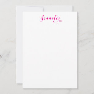 Professional elegant modern minimalist plain name card