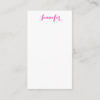 Professional elegant modern minimalist plain name