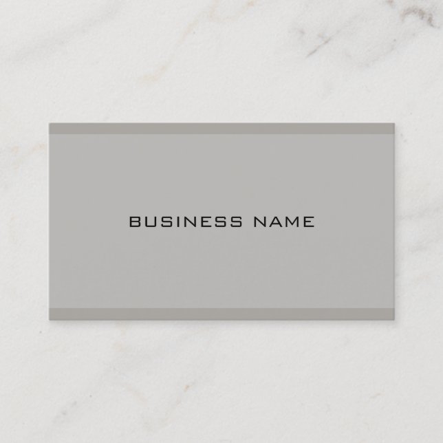 Professional Elegant Simple Modern Design Template Business Card (Front)