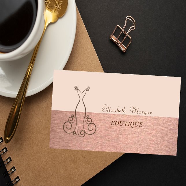 Professional,Elegant Stylish,Dress Business Card (Creator Uploaded)