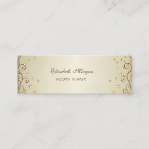 Professional Elegant  Stylish Sophisticated Mini Business Card