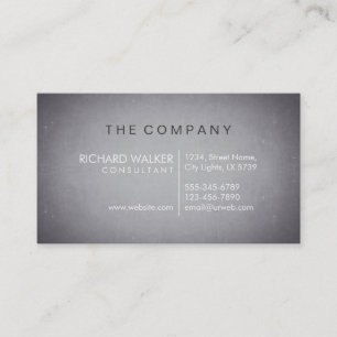 Professional Elegant Subtle Chalkboard Modern Business Card